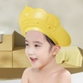 thumbnail image 5 of Kangkanggg Shower Hat Kids Shower Cap Shampoo Shield Bath Head Cap Visor Child Shower Protector Shower Hat For Kids Shampoo Cap With Shampoo Brush Ears Eyes, 5 of 5
