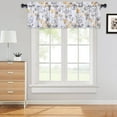 thumbnail image 3 of Kitchen Valances Curtain, Rod Pocket Rustic Floral Printed Valance Short Curtains, 3 of 9