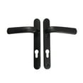 thumbnail image 3 of tooloflife Door Handle Lock Set Solid Square Tongue for Entrance Front / Back Door Office Home Security 2 Colors, 3 of 6