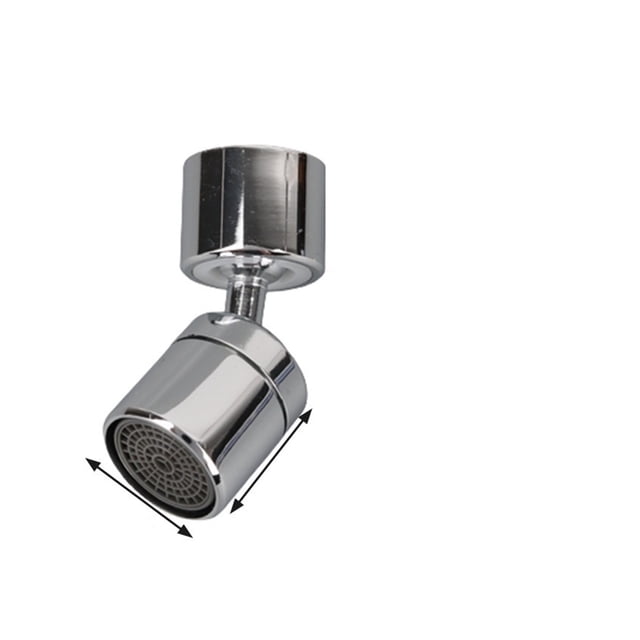 Faucet Aerator,720° Rotatable Splash Filter Kitchen Coper Faucet Sprayer Head Flexible Bathroom Tap Extender Adapter Foam Nozzle ,Water Saving