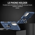 thumbnail image 4 of for Samsung Galaxy Note20 Case with Metal Ring Kickstand for Women & Men, Heavy-Duty Protection Shockproof Bumper Cover Case for Samsung Galaxy Note 20 TY Blue, 4 of 18