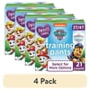(4 pack) Parent's Choice Paw Patrol Training Pants for Boys, 3T/4T, 21 Count (Select for More Options)