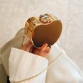 thumbnail image 4 of Jiibva Women Mini Crossbody Bag Funky Unique Handbag Fashion Evening Bag Designer Chain Crossbody Shoulder Bag for Wedding Party, 4 of 7