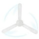 thumbnail image 2 of Ventilador de techo, IUSA 56", 64W, 5 velocidades, 2 of 10