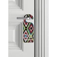 thumbnail image 2 of Do Not Disturb Door Knob Hanger Sign - Colorful Diamonds, 2 of 3