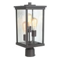 thumbnail image 2 of Craftmade Lighting - Three Light Post Mount - Outdoor Lighting - Riviera III -, 2 of 2
