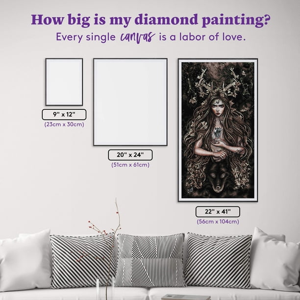 DIAMOND ART CLUB Artemisa Diamond Painting Kit - Walmart Business