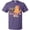 Purple, variant on Inktastic Bring Back the 90s Cool Orange Cat T-Shirt