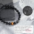 thumbnail image 3 of To My Son Bracelet Son Gifts from Mom, Birthday Valentines Day Easter Confirmation Gifts for Teens Teenage Teen Boys Gift Ideas 13 15 14 16 18 12 Year Old Cool Stuff Things for Guys|To My Son Bracele, 3 of 7