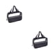 thumbnail image 1 of Bolsa de almacenamiento Jumpingount artículos de tocador viaje PU negro mediana 2Conjunto, 1 of 6