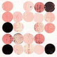 thumbnail image 3 of Mullan, Michael 20x20 Black Modern Framed Museum Art Print Titled - Dots II Square I Pink Black, 3 of 5