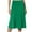 Green, variant on Pitauce Womens Midi Skirts Summer Casual A Line Skirt High Waisted Stretch Knee Length Skirt for Work Office Business