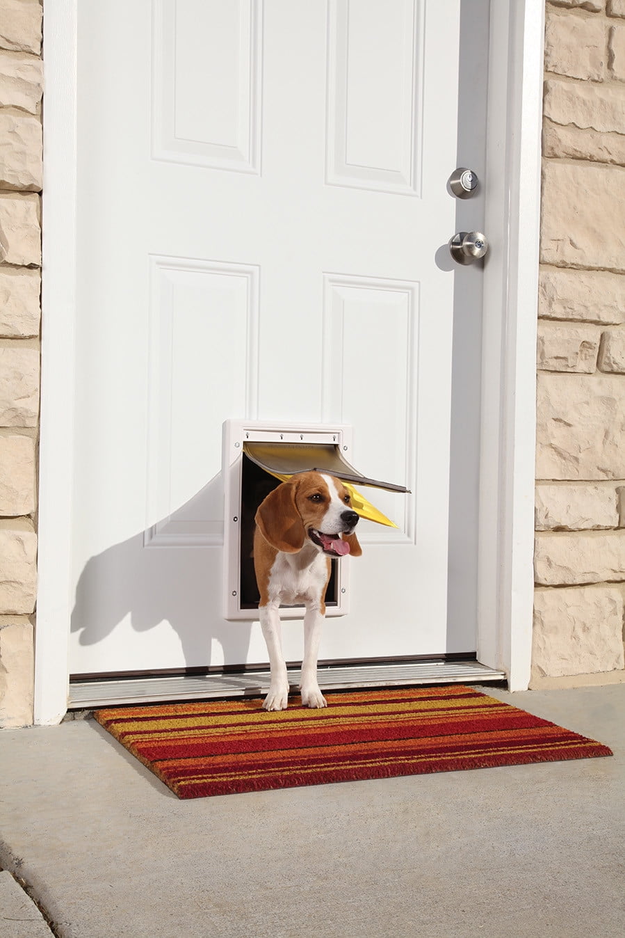 PetSafe Extreme Weather Pet Door for Dogs and Cats Energy Efficient Medium Walmart