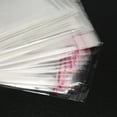 thumbnail image 6 of 200 Clear Self Adhesive 7cm x 13cm Peel and Seal Plastic Bags, 6 of 8