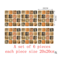 thumbnail image 4 of Peel and Stick Wall Tile for Kitchen Backsplash | Decorative Sticker Tile Backsplash | Kitchen Backsplash Tiles Peel & Stick Wall Stickers 8'' x 8'' (6 Sheets) | Self-Adhesive Tile, 4 of 8