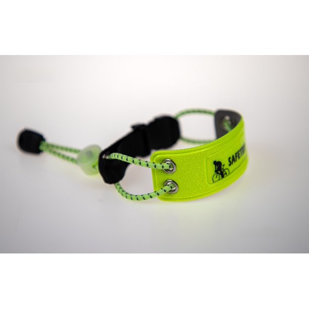 Brazte reflectante elástico de tamaño ajustable para montar en bicicleta, cinturón para plones, accesorios de equipo d...