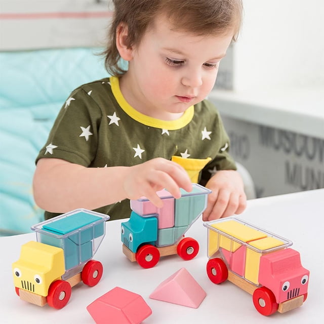 Bloques de construcción para maletero, niños, unisex, niño, ensamblaje de , bloques de construcción, juguetes de modelo CUTICAT Juguetes del maletero del coche