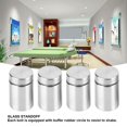 thumbnail image 3 of 4pcs Stainless Steel Advertising Sign Fixing Screws Hollow Glass Standoff Pin 19x30mm, 3 of 8