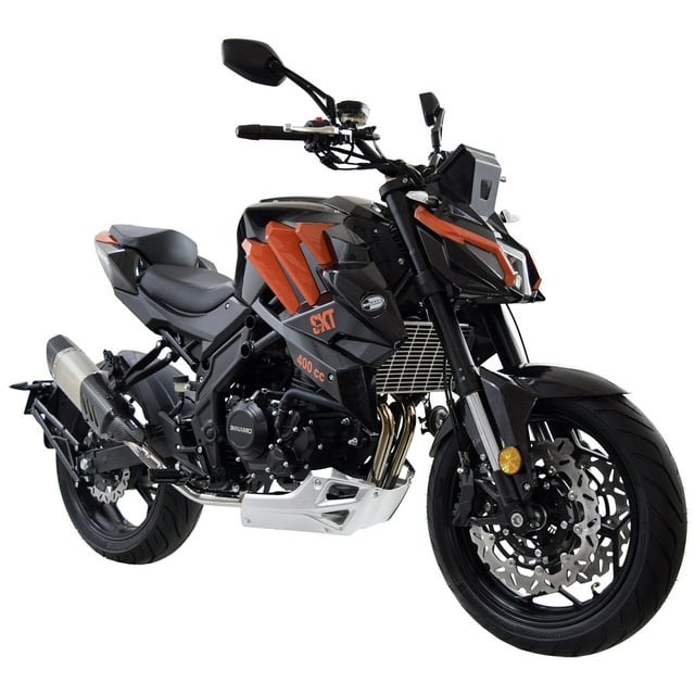 MOTOCICETA DINAMO DEPORTIVA SKT SKELETON 400 CC NARANJA