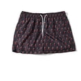 thumbnail image 4 of Stamzod Mens No Liner Swim Trunks Quick Dry Bathing Suits with Pockets Plus Size Drawstring Swim Shorts Black L, 4 of 4