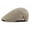 Khaki, variant on Spring Summer Solid Color Mesh Newsboy Caps Men Cotton Flat Peaked Cap Women Painter Beret Hats 14