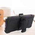thumbnail image 7 of SOATUTO for Samsung A32 5G Case Full-Body Protective Built-in Screen Protector Kicksand Belt Clip Heavy Duty Dustproof Shockproof Anti-Scratch Armor Cover Samsung Galaxy A32 5G 4G - Purple, 7 of 7