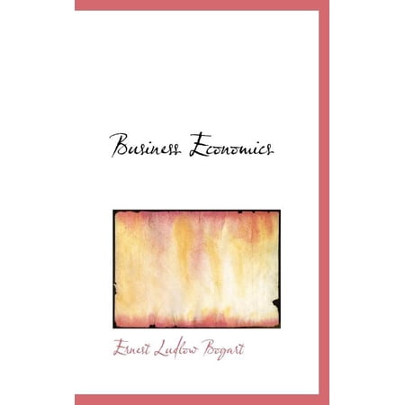 Business Economics Hardcover