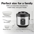 thumbnail image 3 of Hamilton Beach Digital Programmable Rice Cooker &, 3 of 9