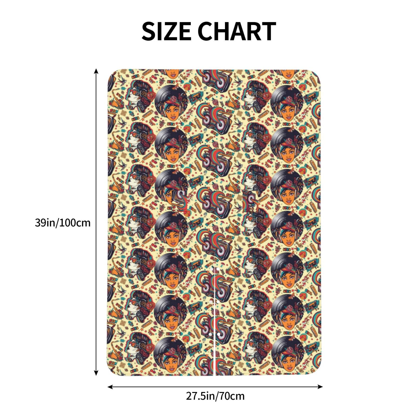 Car Seat Cover Baby - Fashion Hippie Girl Breathable Infant Car Seat Cover for Baby Carseat, Lightweight Comfort Baby Essentials Must Haves Newborn Stuff for Girl Boy