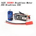 thumbnail image 4 of 1625 3500KV 6000KV 7500KV 11000KV Combo de motor ESC sin escobillas con 20 A para 1/24 1/28, 4 of 9