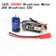thumbnail image 2 of 1625 3500KV 6000KV 7500KV 11000KV Combo de motor ESC sin escobillas con 20 A para 1/24 1/28, 2 of 7