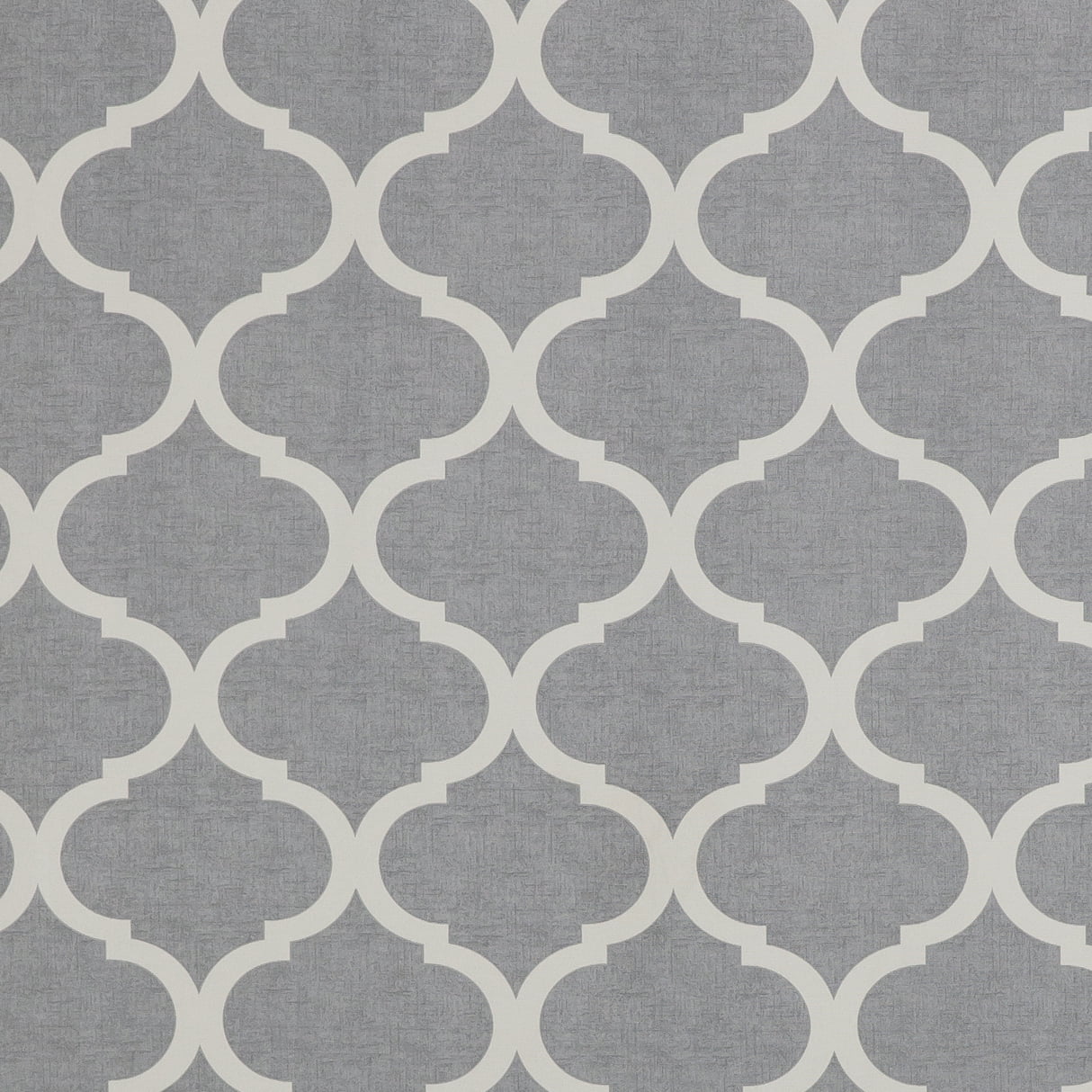Mainstays Canvas Ironwork Light Filtering Rod Pocket Single Curtain Panel, Gray, 50" x 84"