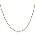 thumbnail image 2 of Solid 14K Yellow Gold 1.6mm Round Open Link Cable with Lobster Lock Chain - 14", 2 of 7
