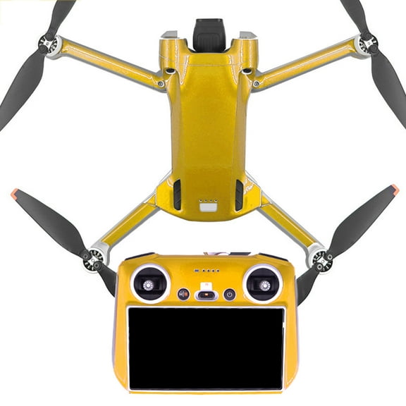 Jesscasday Drone Protective PVC Stickers for Mini 3 Pro Aircraft & Remote Control Decals Cover Skin Sticker Drone Accessories