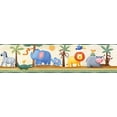 thumbnail image 3 of Roommates Baby Room Wall Decorative Jungle Adventure Peel & Stick Border, 3 of 4