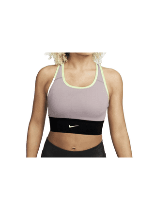 New Nike Dri-FIT Swoosh Women's Medium-Support Non Padded Floral Sports  Bra, Sz XXL!