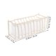 thumbnail image 2 of NUOLUX Caja Organizadora Beige Para Ropa Interior Con Múltiples Rejillas Ideal Para Calcetines Y Sujetadores, 2 of 5