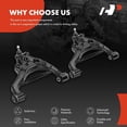 thumbnail image 5 of A-Premium 2Pcs Front Lower Control Arm with Ball Joint Compatible with Ford F-150 F150 2015-2020, Expedition 2018-2022 & Lincoln Navigator 2018-2022, Replaces# FL3Z3078A, FL3Z3079A, 5 of 8