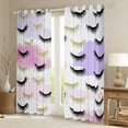 thumbnail image 2 of Castle Fairy Elegant Eyelash Girl Blackout Curtains Set of 2 (52x84 Each),Bling Makeup Window Curtains,Dreamy Princess Curtains and Drapes,Microfiber Bedroom Decor, 2 of 6