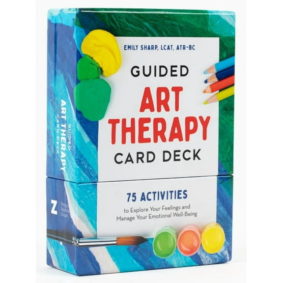 Guided Art Therapy Card Deck : 75 Activities to Explore Your Feelings and Manage Your Emotional Well-Being (Cards)