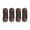 1 Bronze Coffee, variant on Hadanceo 4 Pcs Hair Volumizing Clips Good Fluffy Breathable Increase Hair Volume Invisible DIY Puffy Hair Non-electric Daily Styling Tool