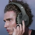 thumbnail image 2 of lulshou School Supplies Bluetooth Headphones Over Ear,Hi-Fi Stereo Wireless Headphones Deep Bass Foldable Wired/Wireless/TF for Cell Phone/PC Bluetooth 5.0 Wireless Headset with Mic, 2 of 6