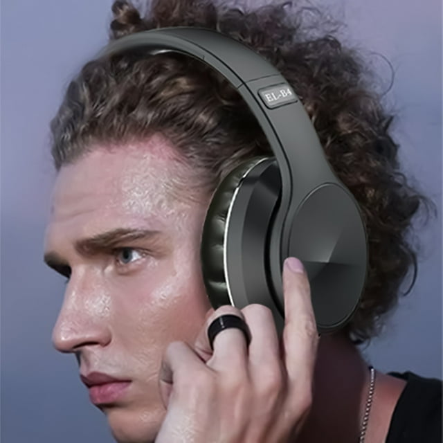 Xihbxyly Dia Del Primer Ministro Auriculares Bluetooth Supraaurales, Auriculares Inalámbricos Estéreo de Alta Fidelidad, Plegables, con Cable/Inalámbricos/Tf para Teléfono Móvil/Pc, Auriculares Inalá