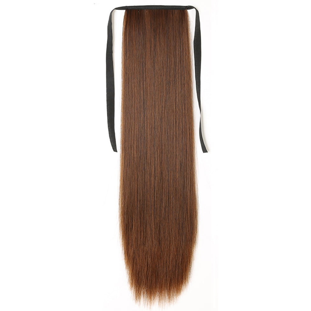 Overlappen Bezienswaardigheden bekijken Keer terug YUNx 45/55/65cm Women Long Straight Wig Ponytail Hair Extension Cosplay  Hairpiece - Walmart.com
