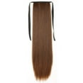 thumbnail image 2 of Travelwant 45/55/65cm Ponytail Extension Long Straight Wrap Around Clip in Synthetic Fiber Hair for Women, 2 of 7