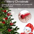 thumbnail image 2 of Bueautybox 10Pcs Artificial Birds Craft Birds Red Artificial Christmas Birds Clip on Tree Ornaments Wreaths Centerpieces Crafts DIY, 2 of 7