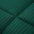 thumbnail image 6 of D.N.G. BEDDINGS 800 Thread Count 5 Piece Comforter Set, 100% Egyptian Cotton Cover, Damask Stripe, Oversized Super King Size, Teal Green Color, 6 of 6