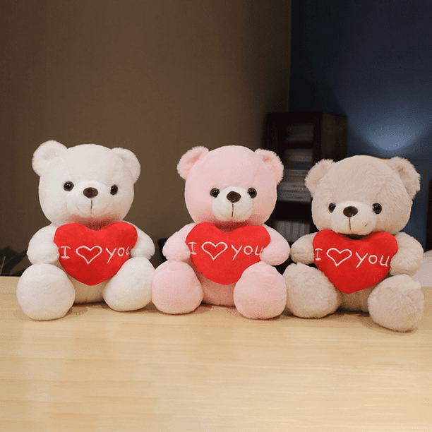 Teddy Bear Stuffed Animal I Love You Teddy Bear with Heart Soft