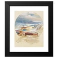 thumbnail image 2 of Thomas Moran 15x18 Black Modern Framed Museum Art Print Titled - Minerva Terrace, Yellowstone (1872), 2 of 5