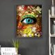 thumbnail image 4 of Kit de pintura por números DIY arte al óleo ojos imagen decoración de la pared del hogar 40x50cm, 4 of 9
